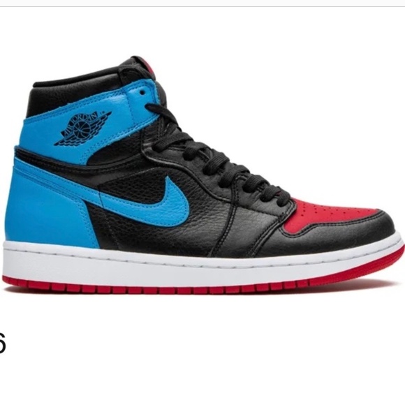 Nike Air Jordan 1 Retro High NC to Chi  Blue/Red/Black w8 - Picture 1 of 9